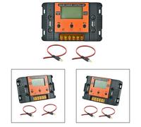 Regolatore di carica solare 30A per impianti 12V 24V con sensore di temperatura