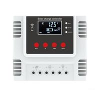 Regolatore di carica solare 40A con controllo APP WiFi, doppie porte di ricarica USB, grande schermo LCD, ricarica a 3 fasi, caratteristiche di sicurezza per la durata della batteria