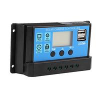 Regolatore di carica solare, caricabatterie solare MPPT 12V-24V Regolatore di carica solare Regolatore PWM 60A / 50A / 40A / 30A / 20A / 10A(60A)