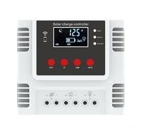Regolatore di carica solare da 40 A con ricarica a 3 fasi, display LCD, doppie porte USB e protezione multipla per la ricarica della batteria off-grid