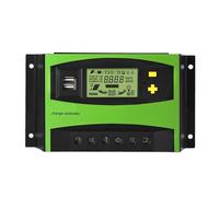 Regolatore Di Carica Solare LCD Ad Alta Efficienza 30A 40A 50A 60A 12V 24V Controllo Carica Batteria For Kit Solare Pannello 1400W Ampiamente Utilizzato(40A)