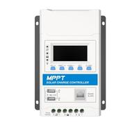 Regolatore Di Carica Solare MPPT 30A/40A 12V/24V DC Display LCD Automatico Due Porte USB RS485 Regolatore Di Ingresso PV 100V Ampiamente Utilizzato(30A)