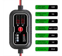 Regolatore di carica solare MPPT digitale per batteria al litio da 10 A e 12 V