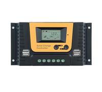 Regolatore Di Carica Solare PWM For Batteria Al Litio Da 12/24/36/48 V Con Display Retroilluminato E Temperatura Ampiamente Utilizzato(10A)