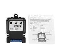 Regolatore di Carica Solare PWM Intelligente Smart Solar Energy Discharge Controller Protection Regulator Energy System DHS-5S6V/12V 10A Funzione MPPT Protezione Batteria Automatica