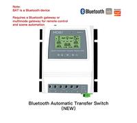 Regolatore di carica solare, Regolatore di carica solare automatico ATS Dual Power Transfer Switch for eolico solare DC 12V 24V 48V On/off Grid(BAT-80A-MS (NEW))