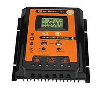 Regolatore di carica solare, regolatore MPPT Display LCD Regolatore solare per 12V / 24V (50A)
