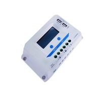 Regolatore di Carica, VS2024AU 20A Regolatore di carica solare 12V 24V Retroilluminazione LCD Dual USB 5V Regolatore del pannello solare Positivo comune for la casa