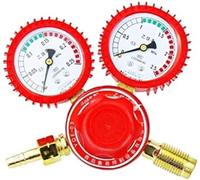 Regolatore di Co2 per Acquario, Ossigeno, Propano, Acetilene, Azoto, Regolatore di Pressione, Misuratore di Portata Mig, Manometro, Riduttore di Co2, Valvola per Saldatura, A, Acetylene Meter, S