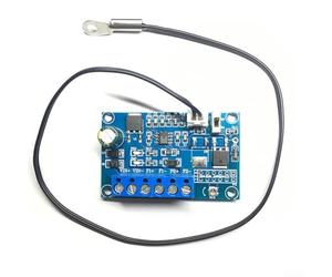 Regolatore di controllo della temperatura 4A DC12V 24V Regolatore automatico della ventola della CPU del PC con sensore per armadi esterni industriali Ambiente interno Modalità regolabile Modalità