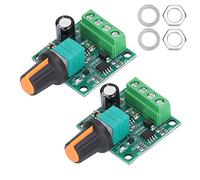 Regolatore di controllo della velocità del motore PWM Regolatore DC 1.8V-12V Pompa della ventola 2 set