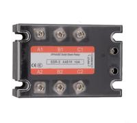 Regolatore di corrente alternata trifase AC 220 V, chip intelligente | Tecnologia Smart Chip, funzionamento silenzioso, nessuna scintilla, alta sicurezza, controllo AC 220 V