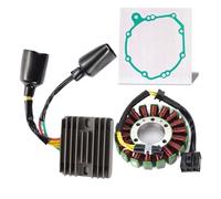 Regolatore di Corrente e raddrizzatore Bobina statore raddrizzatore regolatore 12V con Guarnizione for CBR1000RR CBR1000 2004 2005 2006 2007 CBR-1000 1000RR 2004-2007(with Gasket)