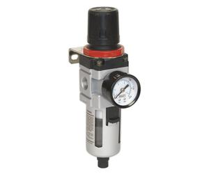 Regolatore Di Filtro D'Aria Sealey Con Manometro Flusso D'Aria 70CFM SA2001/FR