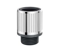 Regolatore di flusso 'acqua, interruttore di intercettazione, valvola di arresto ABS, deviatore for braccio doccia for accessori da bagno(Silver)