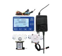 Regolatore di flusso automatico dell'elettrovalvola ZJ-LCD-M Contatore dell'acqua digitale da 1/4 pollice for sistema irrigazione