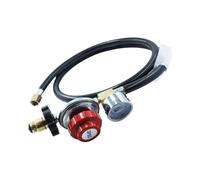 Regolatore di gas ad alta pressione, connettore Pol regolabile con manometro da 30 PSI for campeggio