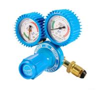 Regolatore di gas per ossigeno, acetilene propano, riduttore di pressione con manometro antiurto, valvola di regolazione del gas in lega di alluminio per taglio di saldatura (misuratore di propano)