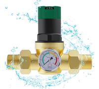 Regolatore di Pressione Acqua 1/2 pollice DN15 Regolabile Riduttore di Pressione