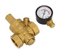 Regolatore Di Pressione Acqua, Riduttore Pressione Acqua DN20, Manometro per Riduttore Di Pressione Acqua, DN20 Riduttore Di Pressione per Regolabile in Ottone in Ottone Con