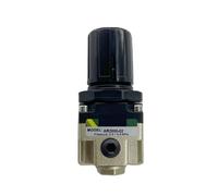 Regolatore di pressione, AR2000-02 Regolatore di pressione G1/4'', Mini Air AR2000 02 Controllo di scarico Regolatore del compressore Unità di trattamento Manometro della valvola(AR2000-02)