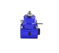 Regolatore di pressione del carburante ad alta pressione con sovralimentazione - Regolatore di pressione del carburante EFI 8AN 8/8/6 con manometro WLR7855(Black)