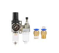 Regolatore di pressione del filtro dell'aria del compressore, separatore pneumatico dell'olio e dell'acqua, pompa AC2010-02 tipo SMC(AC2010-02 w PC4mm)