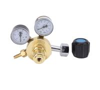 Regolatore di pressione del gas Valvola di riduzione della CO2 Materiale in ottone Quadrante in vetro antiurto Ingresso doppio manometro Uscita 0 16MPa Attacco filettato femmina 0