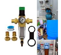 Regolatore di pressione dell'acqua in ottone e filtro per fabbriche, uso
