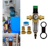 Regolatore di pressione dell'acqua in ottone e filtro per fabbriche, uso