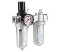 Regolatore di Pressione dell'Aria Compressa con Filtro del Compressore e Separatore d'Acqua Trappola Kit di Strumenti per Compressore d'Aria