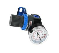 Regolatore di pressione dell'aria con manometro, regolatore pneumatico NPT da 1/4" per utensili pneumatici nella manutenzione automobilistica uniforme controllo della pressione dell'aria operazioni di