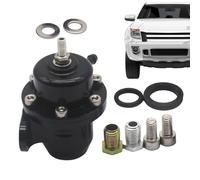 Regolatore di pressione dell'olio auto - Valvola di pressione ad alta precisione | compatibile con la maggior parte dei veicoli | Raccordo tubo regolabile per officina e meccanici