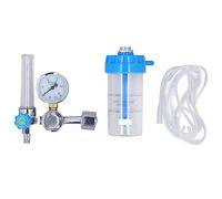 Regolatore di pressione di ossigeno Tipo di boa Tipo di inalatore Assorbitore del misuratore di flusso con vite di ingresso 8 pollici 8 pollici per ossigeno medico