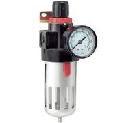 RIDUTTORE DI PRESSIONE FILTRO MANOMETRO ARIA COMPRESSA COMPRESSORE FERVI 0777/2