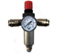 Regolatore di pressione Fiac 950/1 con filtro, manometro e due rubinetti rapidi