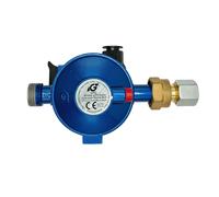 Regolatore di pressione gas 30 mbar M20x1,5 - 10 mm - passaggio a parete roul...