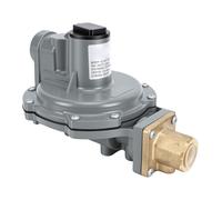 Regolatore di Pressione GPL a 2 Stadi 850000 BTU 1/2x3/4in FNPT | Corpo in lega di alluminio, design a doppio stadio, valvola di sicurezza ad alta capacità, servizio interno ed esterno,
