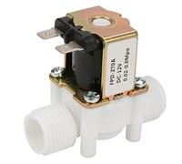 Regolatore di pressione magnetico dell'aria dell'acqua della valvola solenoide elettrica normalmente chiusa in plastica da 1/2"" a 3/4"" AC 220V DC 12V 24V(220v-normally Closed,0.5 Inch)