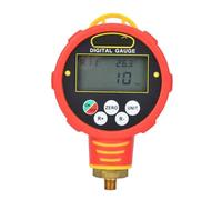 Regolatore di pressione, Manometro digitale for gonfiaggio 'aria R32, 1/8 pollici NPT 10MPa Tester Monitoraggio 'inflazione Strumento refrirante for aria condizionata da 100 bar(High pressure)
