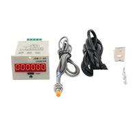 Regolatore di pressione, Pressostato 2 Pezzi, Contatore Elettronico Display Digitale Automatico 220 V Induzione Industriale Punzone Punto Intelligente JDM11-6H 24 12,per pistola a spruzzo(2mm(LJ8))