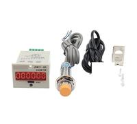 Regolatore di pressione, Pressostato 2 Pezzi, Contatore Elettronico Display Digitale Automatico 220 V Induzione Industriale Punzone Punto Intelligente JDM11-6H 24 12,per pistola a spruzzo(8mm(LJ18))