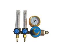 Regolatore di Pressione Regolatore di gas argon 0-25 MPa Messa di pressione 0-25L/min CO2 Azoto elio G5/8 G3/4 W21,8 Misuratore di flusso di saldatura CGA Pressione Riduttore(Double)