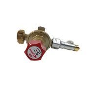 Regolatore di Pressione Variabile da 2 a 4 bar con Dispositivo di Sicurezza, Uscita Sinistra 3/8 - Accessori per Torcia Saldatrice Professionali, Cannello a Gas, Fiamma Ossidrica - EXPRESS