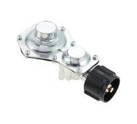 Regolatore di propano a due stadi con QCC-1/Tipo 1 e NPT femmina da 3/8" for fornello campeggio, grill a gas, riscaldatore. Adatto a 5-40 libbre