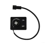 Regolatore di riscaldamento di parcheggio diesel per sistemi di riscaldamento dell'aria del veicolo | Interruttore a manopola di controllo LCD da 12 V 24 V con ricarica manuale del carburante | Unità