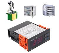Regolatore di Temperatura 220V, -50 A 50°C Termostato Con Display Digitale Regolatore Automatico di Temperatura Del Frigorifero, Con Sensore Ntc, per Armadio Freddo Domestico E Scatola Termostatica