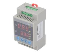 Regolatore di Temperatura con Guida Guida 220VAC Modulo Termostato da -50℃ a 120℃ Microregolatore di Temperatura con Guida DIN ABS