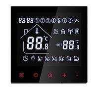 Regolatore di temperatura del di riscaldamento a pavimento elettrico programmabile del termostato LCD touchscreen for la casa Precisione Facilità Installazione(Electric Heating 16A)