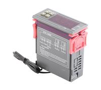 Regolatore di Temperatura Digitale -1000, Display Fahrenheit, Controllo Raffreddamento e Riscaldamento, AC110-220V, -50℃ a 110℃, Sensore, Guscio ABS Ignifugo